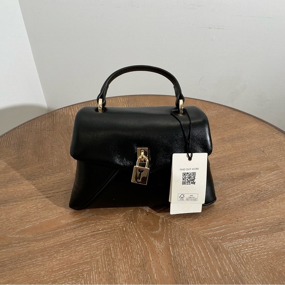 Ted Baker Black Leather Handbag - Picture 5 of 8
